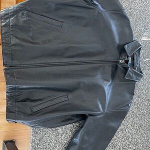 Polo leather jacket